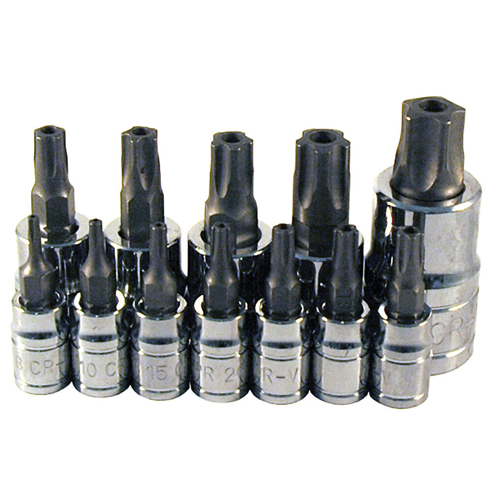 ATD Socket Torx Tamper Proof Driver Set 12Pc, Model# 10100